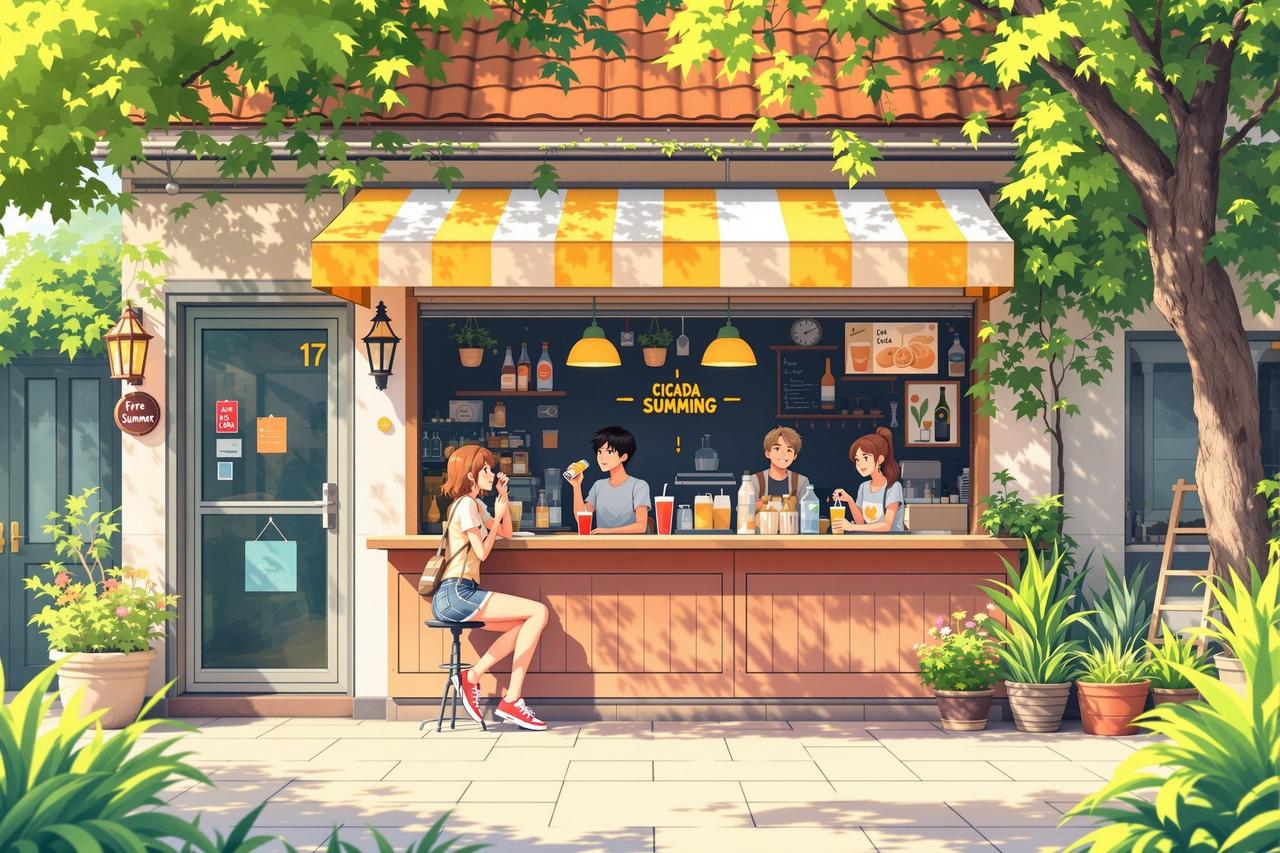 在线看漫剧 - 夏日汽水与蝉鸣